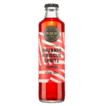 Rhubarb Hibiscus Spritz