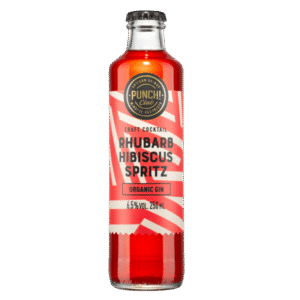Rhubarb Hibiscus Spritz